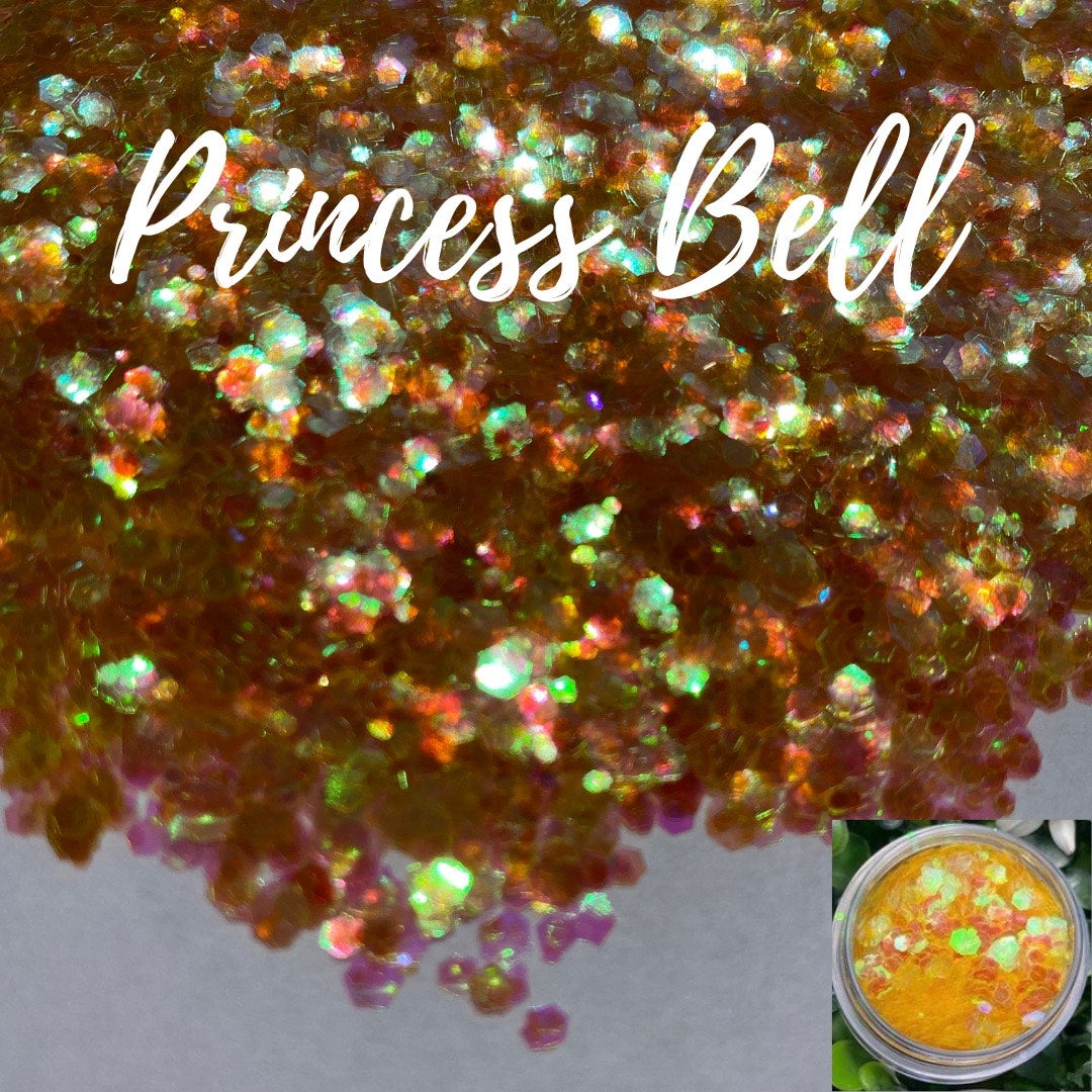 Princess Bell Chunky Glitter